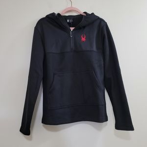 Spyder men's active pullover sweatshirt quarter zip nwt S